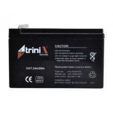 Акумуляторна батарея Trinix АКБ 12V 7.2Ah