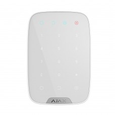 Бездротова сенсорна клавіатура Ajax KeyPad Plus Біла