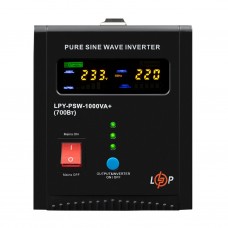 ДБЖ LogicPower LPY-PSW-1000VA+ (700Вт) 10A/20A з правильною синусоїдою 12V