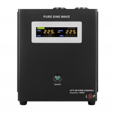 ДБЖ з правильною синусоїдою 24V LPY-W-PSW-2500VA+(1800Вт)10A/20A