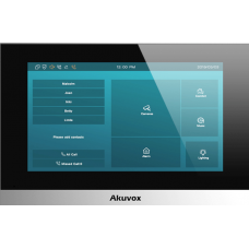 IP-відеодомофон з Wi-Fi 7" Akuvox C313WE silver