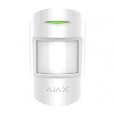  Бездротовий датчик руху Ajax MotionProtect S Plus Jeweller white з мікрохвильовим сенсором