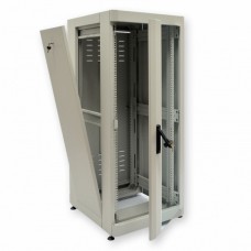 Серверна шафа CMS 19" 24U, 610х865 мм (Ш*Г), посилена, сіра