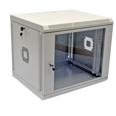 Серверна шафа CMS 9U, 600х350х507 мм (Ш*Г*В), акрилове скло, сіра