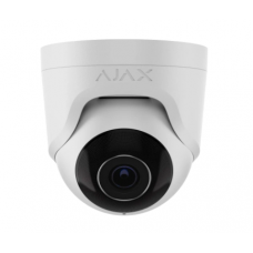  IP відеокамера  купольна 5 Мп Ajax TurretCam (8EU) ASP white 4 мм